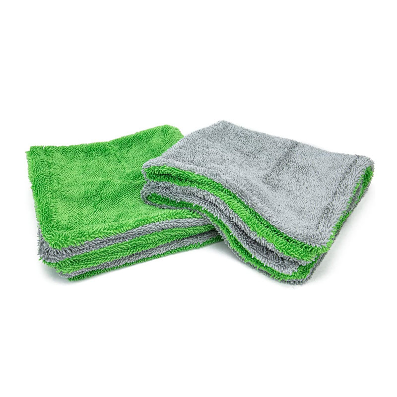 1400 GSM 60cm*90cm Seamless Double Twisted Towel High Absorbent High Quality Detailing Clean Wash Towel