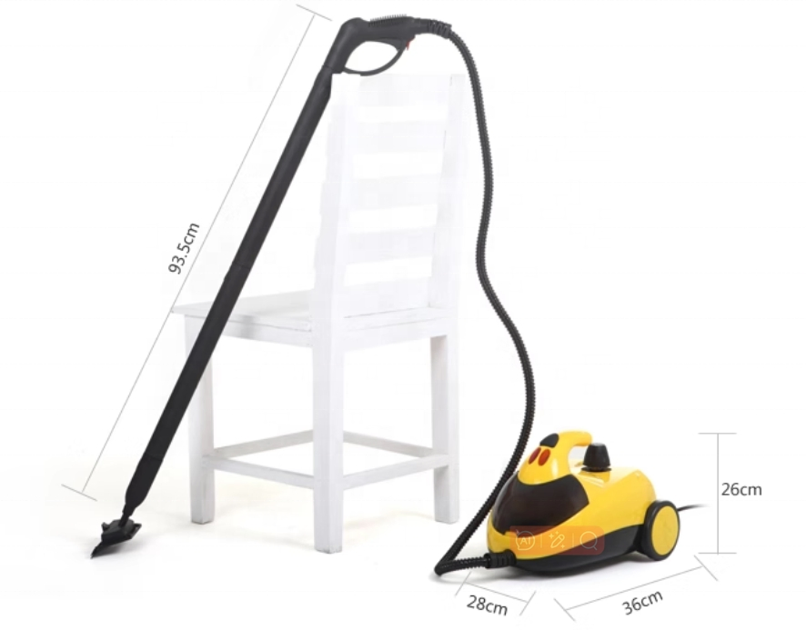 Household Limpiador a Vapor 1500W High Pressure Home Car Floor Handheld Steam Carpet Vacuum Cleaner