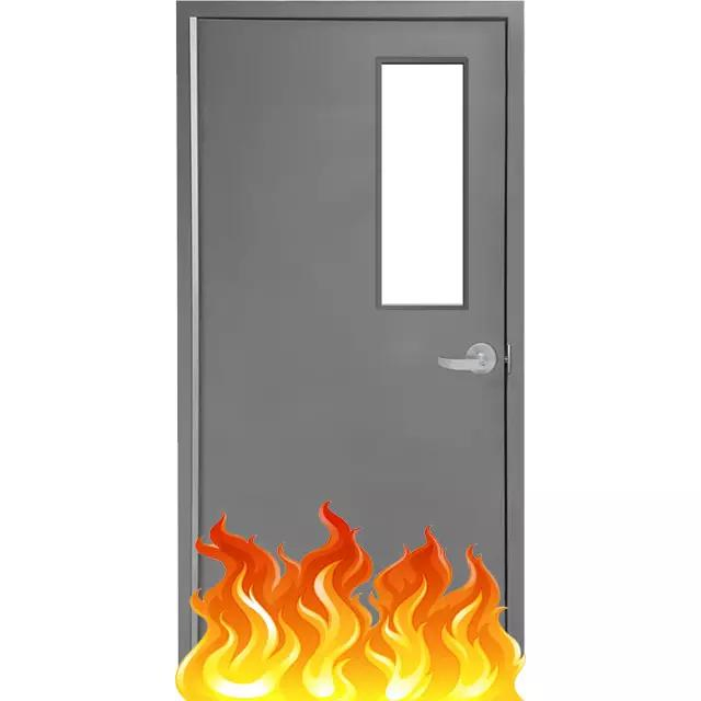 Custom-Built 36X80 Fire Prevention Mild Steel Doors in Stock