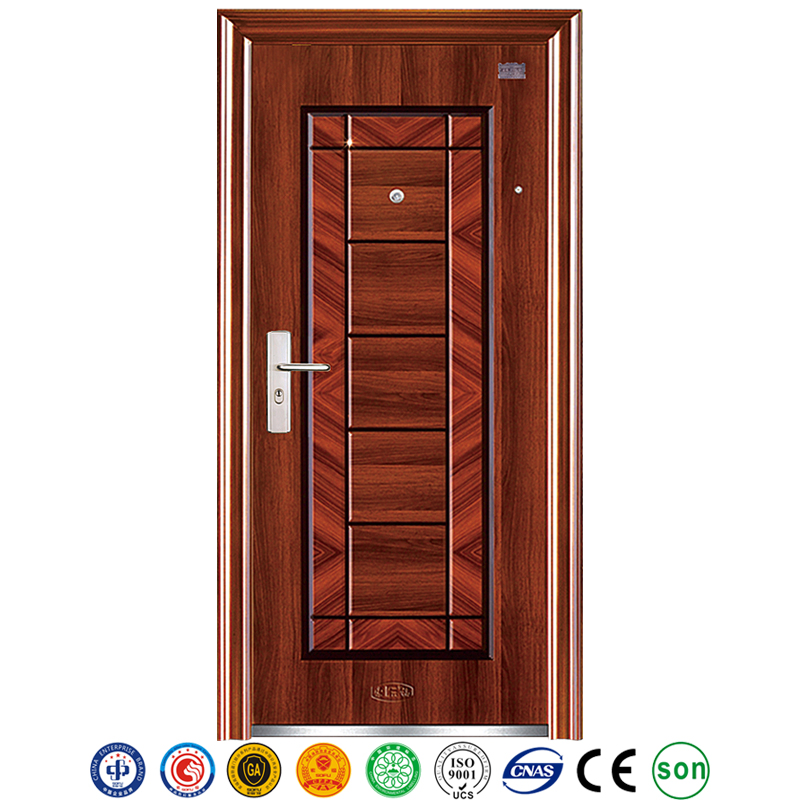 Made in China Wholesale Exterior Customized High Quality Security Steel Door.