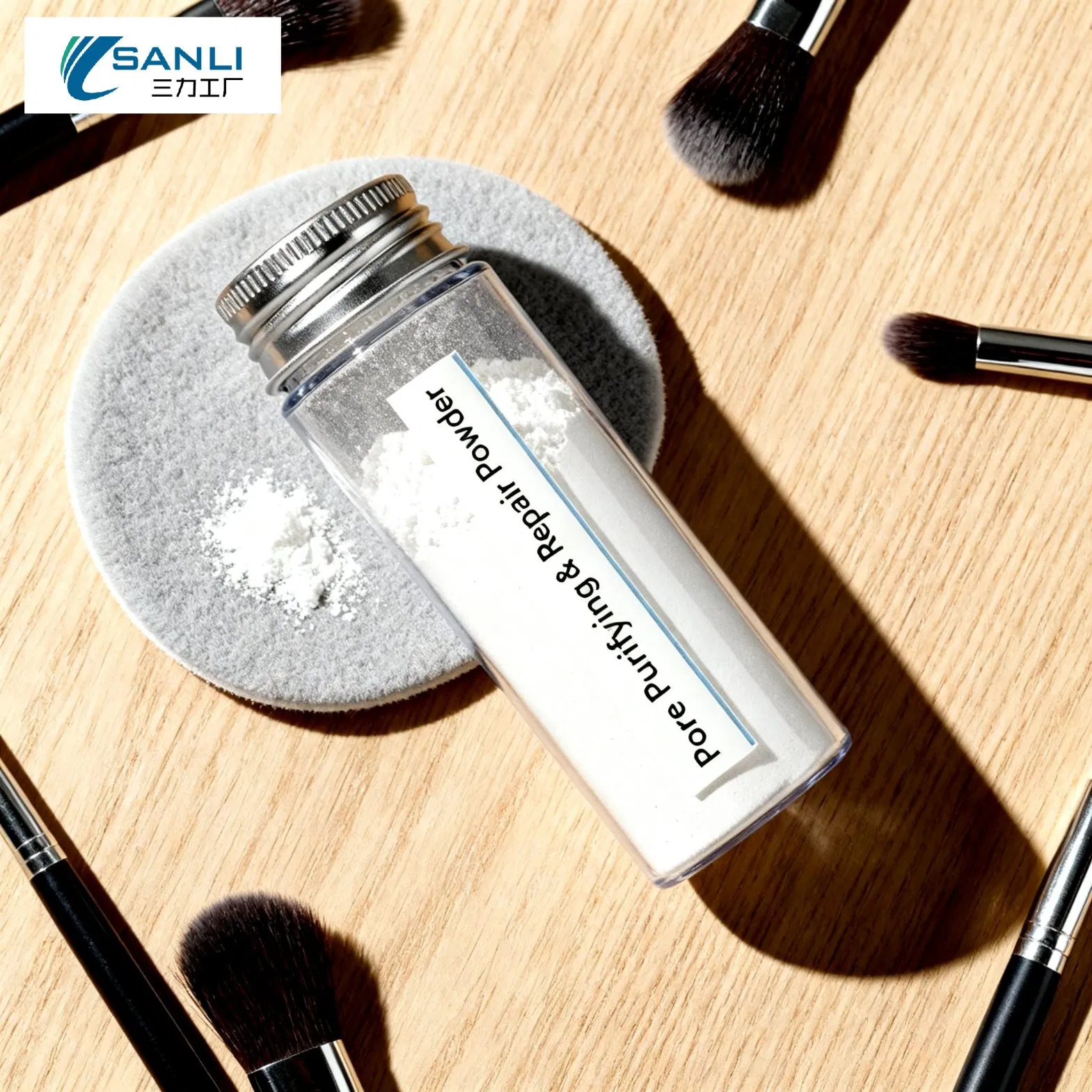 Natural Astringent and Pore Refining Cuttlebone Pearl Powder Herbal Powder for Oily and Blemish-Prone Skin