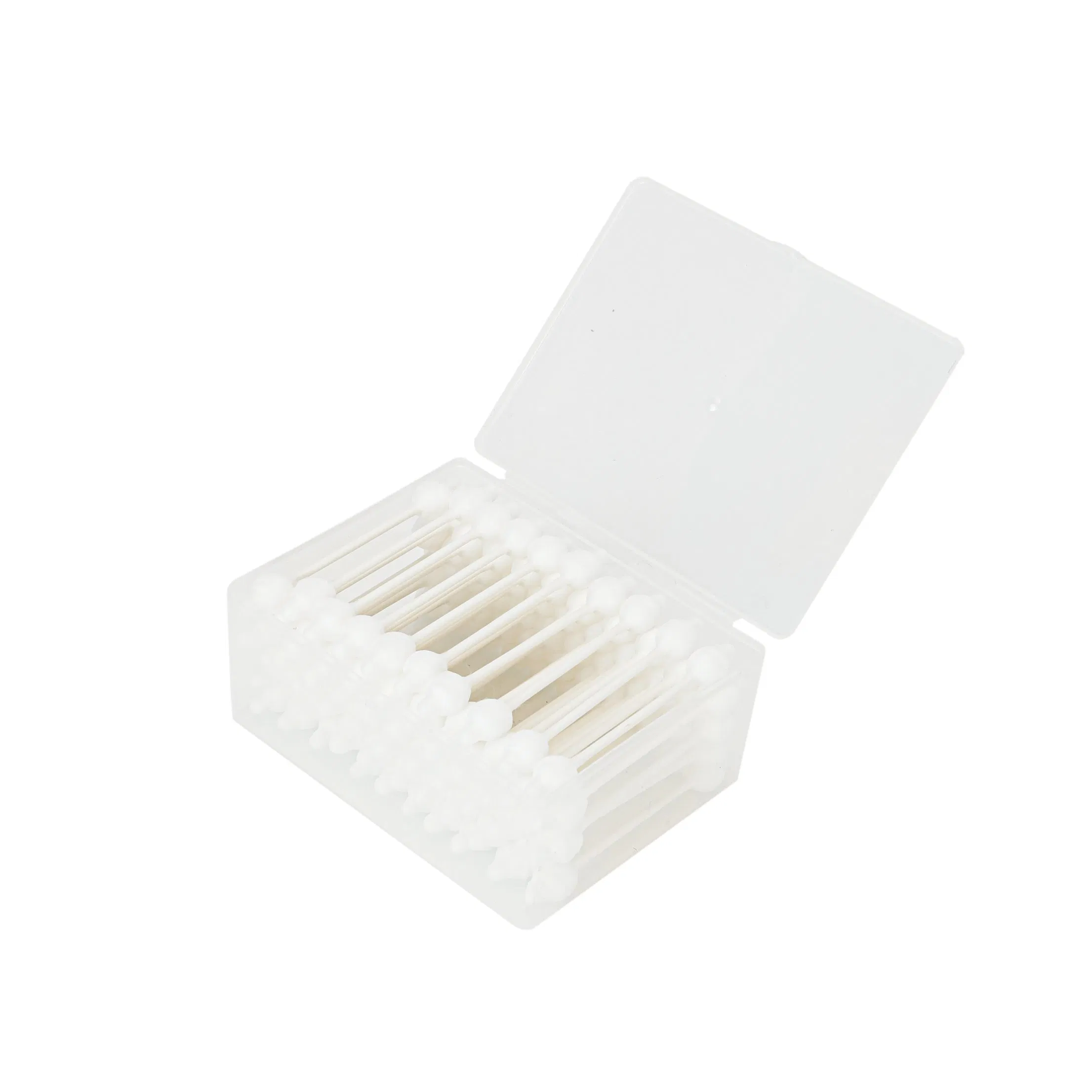 Popular Gourd-Shaped Double-Headed Cotton Pet Stick Buds Spherical Baby Ear Nose Eye Cleaning Boxed Material Paper