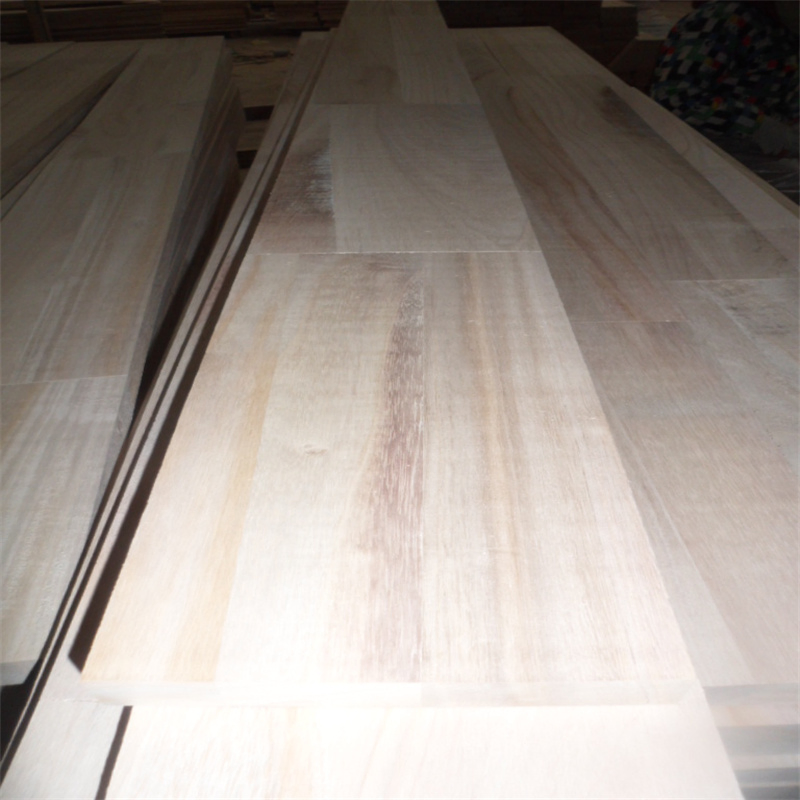 Solid Paulownia Pine Falcata Core Block Board Finger Joint Board 18mm for Furniture