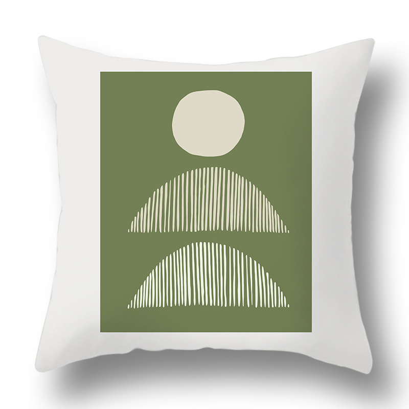 Green Spring Cushion Cover Sofa Home Printing Pillow Cover Sweet Home Throw Pillows