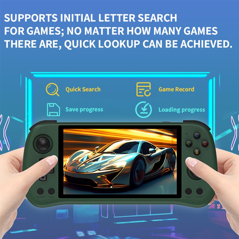 Hot Sale Handheld Game Players Built-in 20, 000 Games IPS Screen X55 Video Gaming Console for Kids Adult