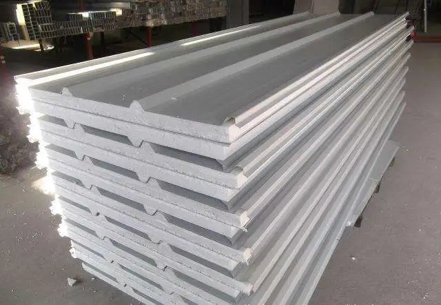 High Quality 50mm Thickness Polyurethane Foam EPS Wall Panels Insulated Partition Roof Boards