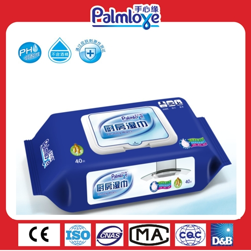 Premium Quality Kitchen Wet Tissue for Cleaning Kitchen Wipes