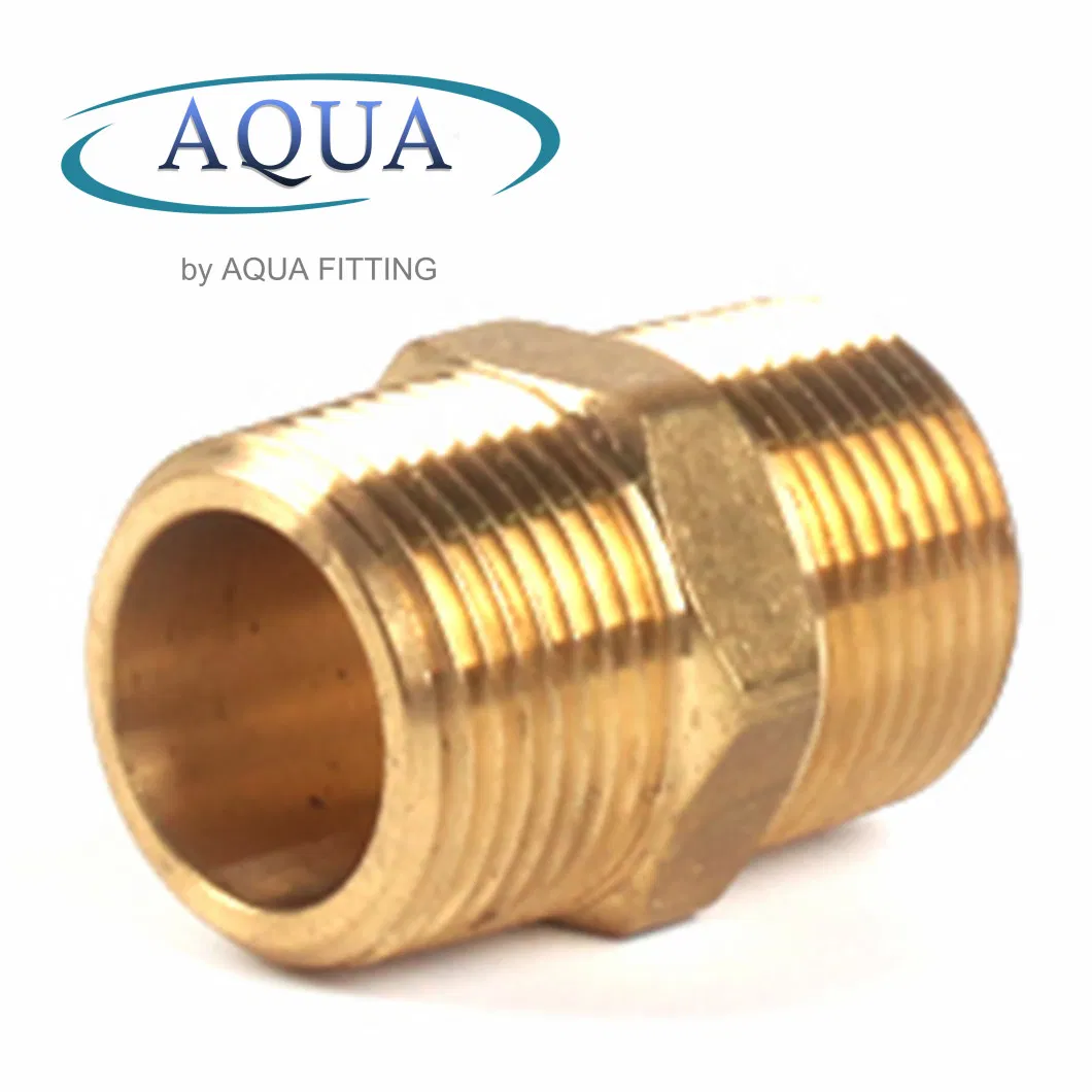 Brass Water Pipe Fitting Connector Push Metal Fittings