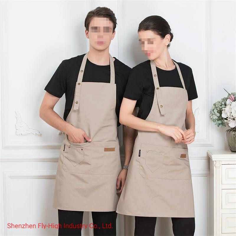 Custom Men and Women High Quality Shoulder Girdle Adjustable Waiter Apron