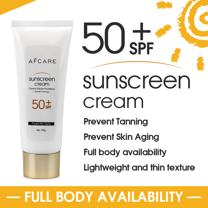 SPF 50 Anti-UV Physical Sunscreen Lotion Sunblock Anti-Oxidation for Face and Body
