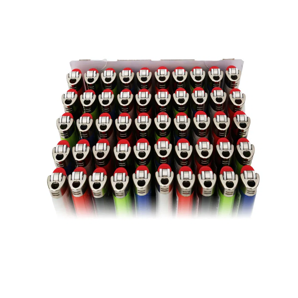 USA in-Stock Euro-Us Supermarket Standard Lighter Cigarette Bi Lighter