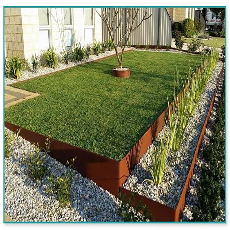 Rusty Garden Edging for Separation/Corten Steel Garden Edging