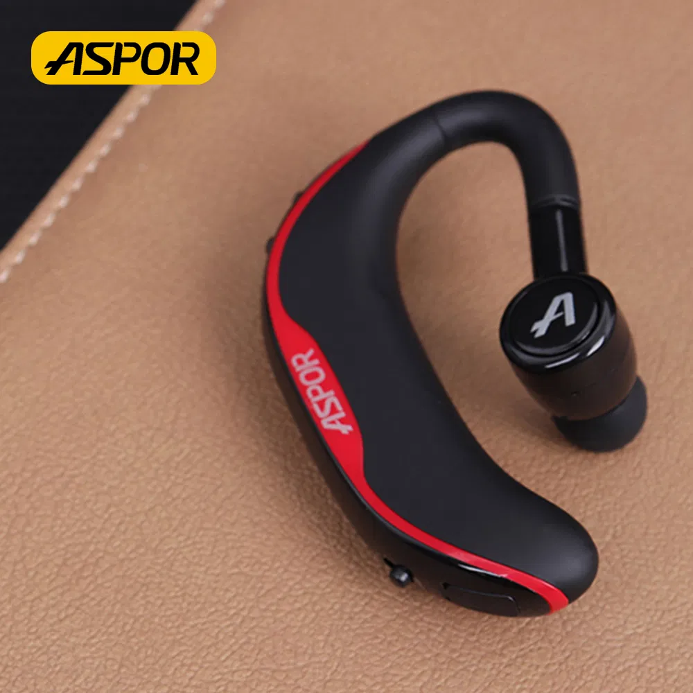 2024 Aspor A602 Hot Wireless Headset Supports Connecting 2 Mobile Phones with 15 Hours Playback Time Factory Price Big Discount