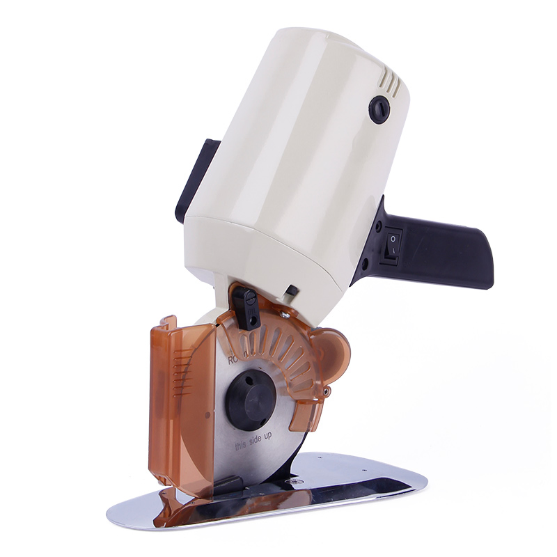 Portable Semi-Automatic Clothing Cutting Machine Round Knife Dw-100 Cutting Machine