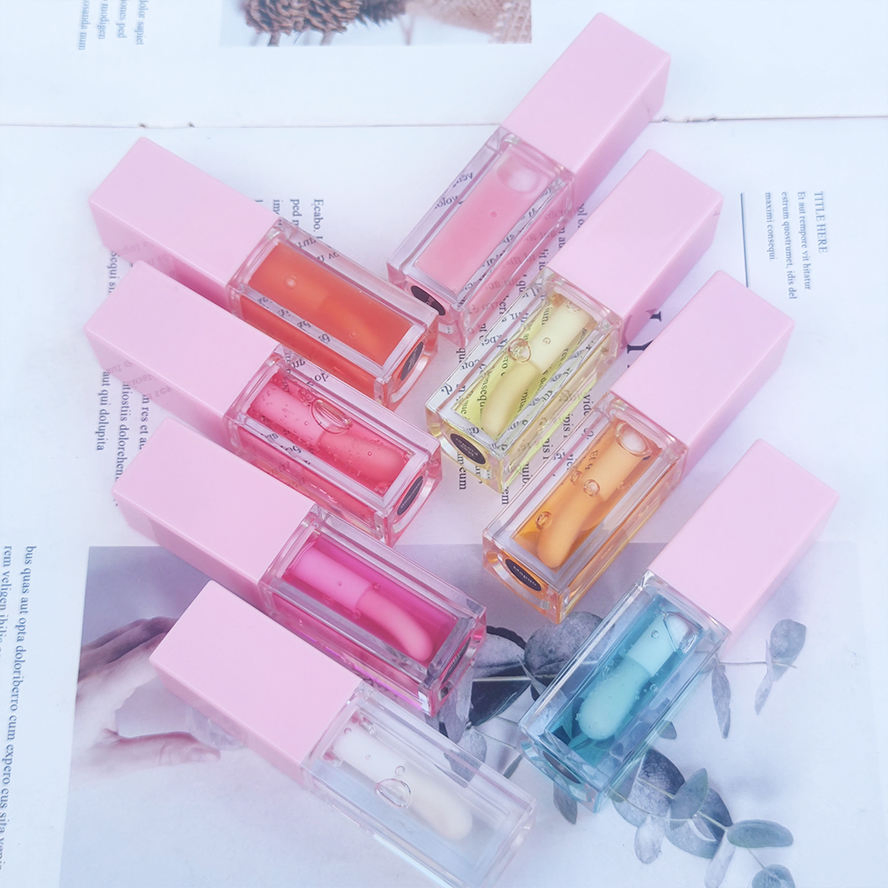 Wholesale Vegan Color Changing Fruit Moisturizing Lip Oil Cruelty Free Lip Oil