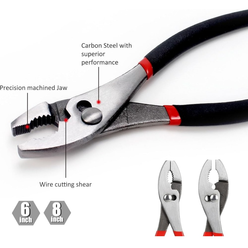 7-Piece Versatile Utility Pliers Set for All Your DIY Needs