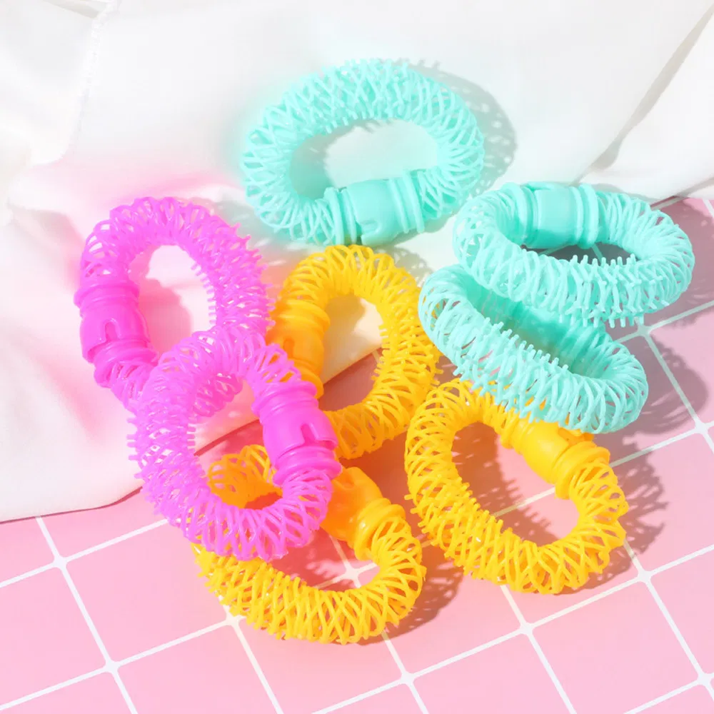 DIY Doughnut Quick Bendy Curling Barber Curl Tool Salon Heatless Not Hurt Hair Styling Hairdressing Curler