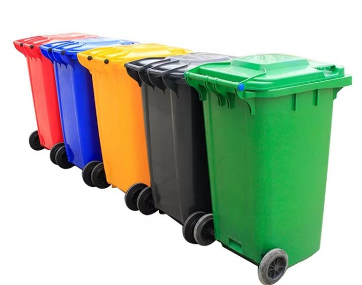 Мусорный контейнер на колесах 120 л