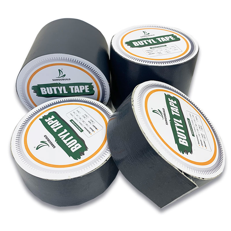 Super Strong Adhesive Fiber Building Klebeband Butyl Flex Waterproof Tape for Building