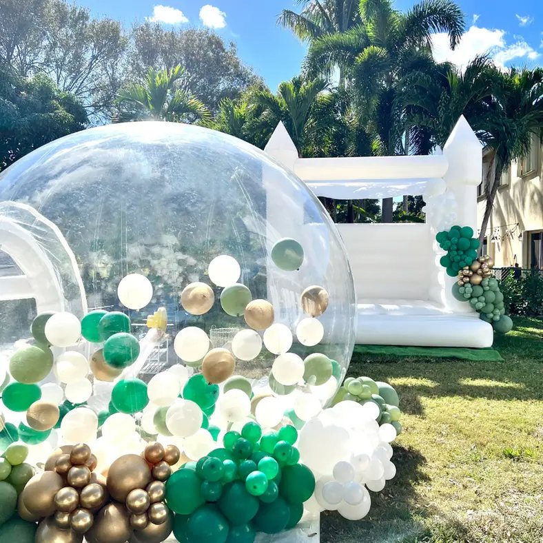 Low Price Transparent Inflatable Tent Bubble House with Blower for Party