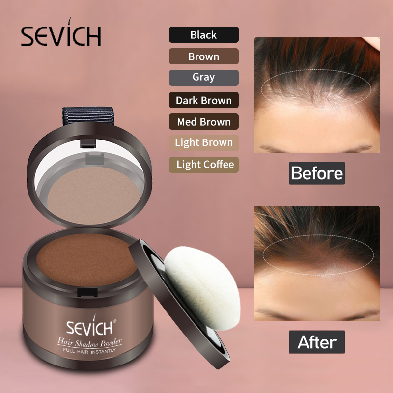 Hairline Fiber Powder Private Label 10 Color Root Cover up Hair Shadow Powder