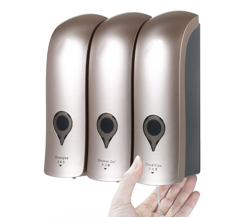 Bathroom Furniture Cleaning Products Soap Dispensers Shampoo Bottle Liquid Soap Dispenser