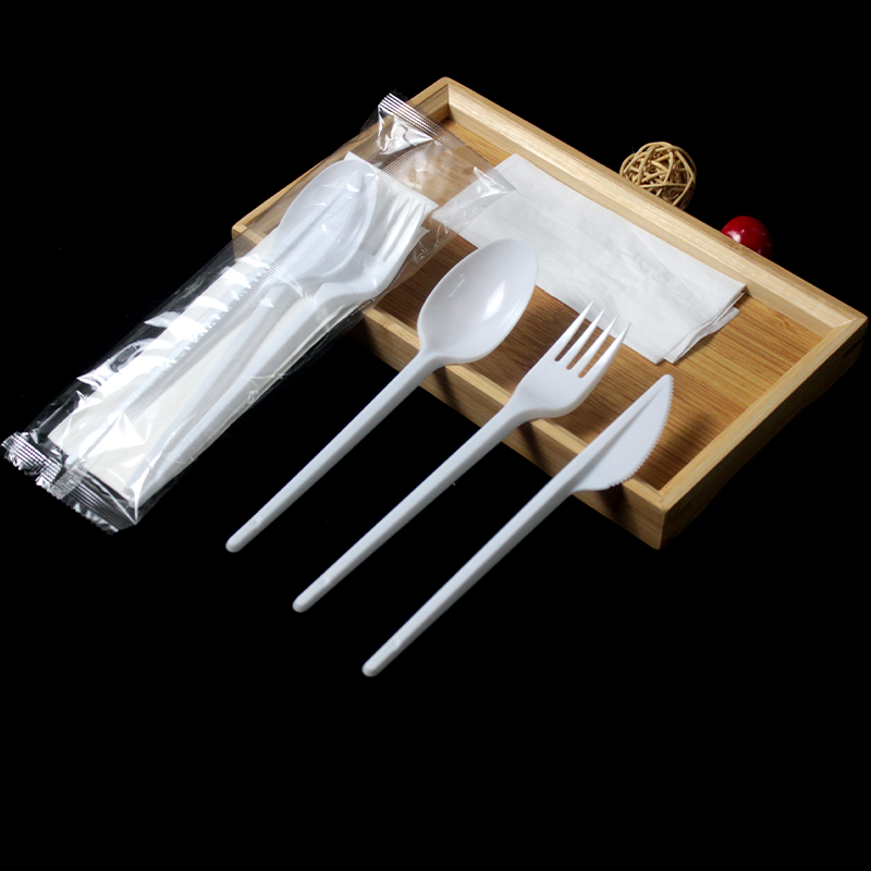 PS Plastic Spoon Fork Disposable Plastic Cutlery of Plastic Fork Spoon