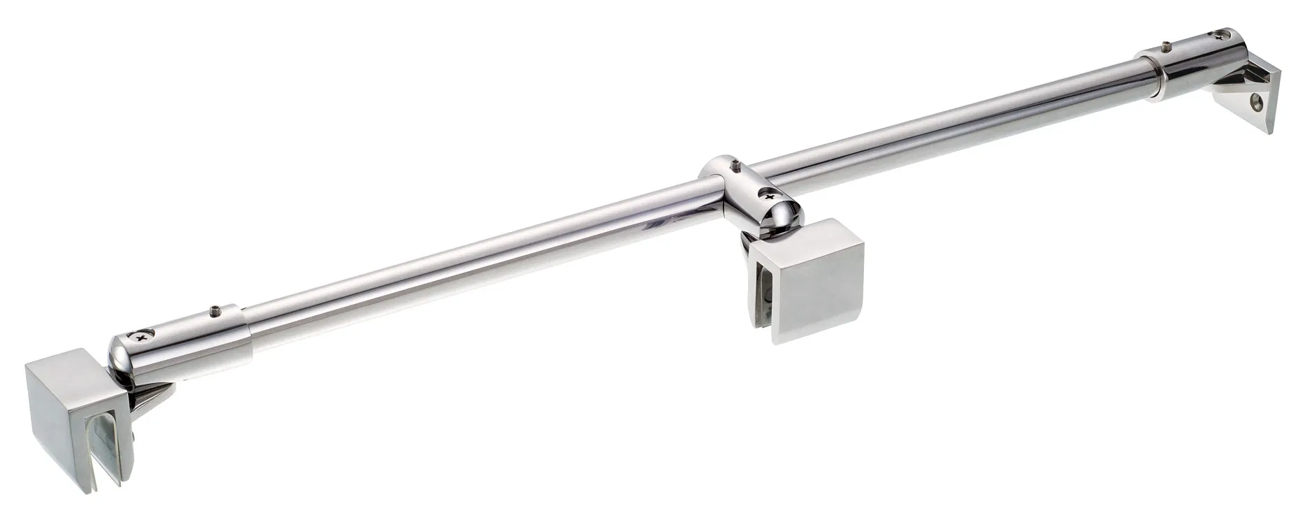 OEM 304-Stainless-Steel Bathroom Shower Glass Door Hardware Enclosure Support Header Bar