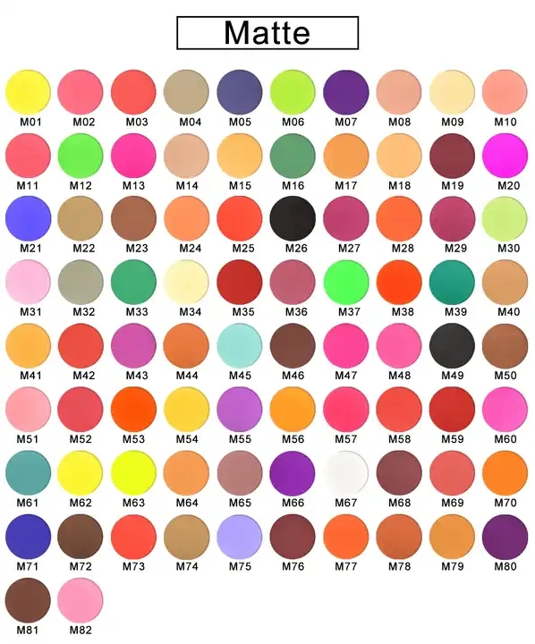 Hot Sale in Europe and America Make Your Own Eye Shadow Makeup Small MOQ Multichrome 15 Colors Eyeshadow Palette
