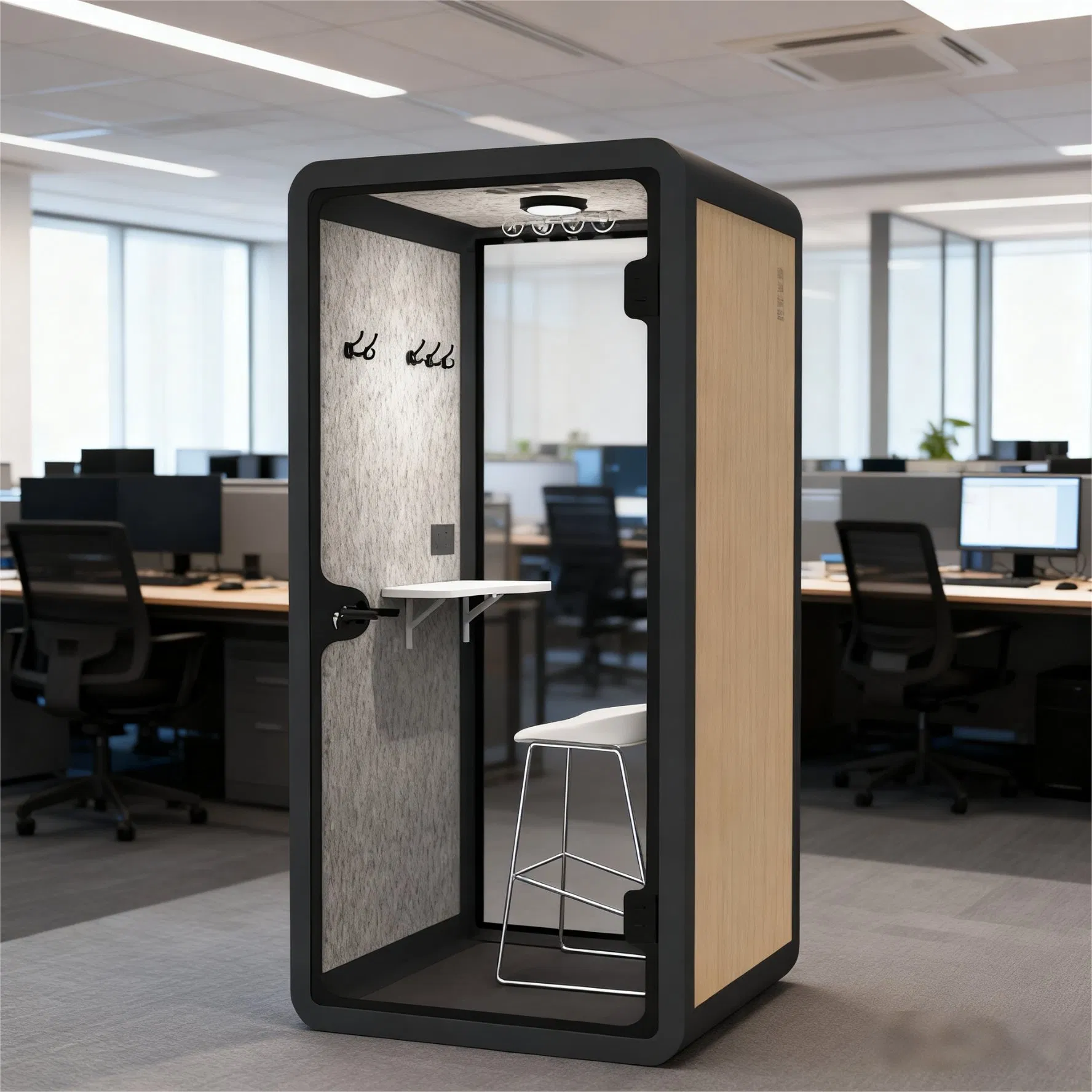 Flex Space Phone Booth Silence Booth Broadcast Practise Instruments Self-Study