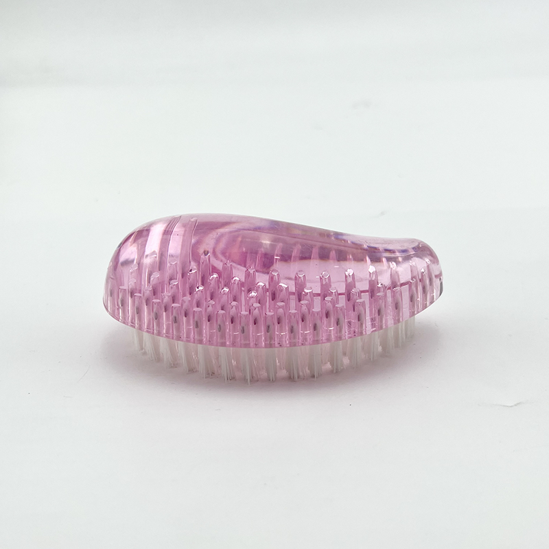 Multi-Functional Pink Cleaning Brush Plastic Nylon Bath Shower Brush