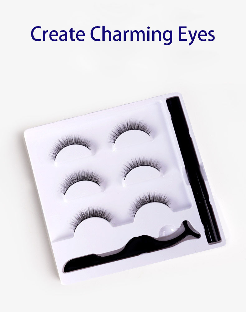 2020 Newest Styles Magnetic Eyeliner and Magnetic Lashes 3D Wholesale Magnetic Eyelashes