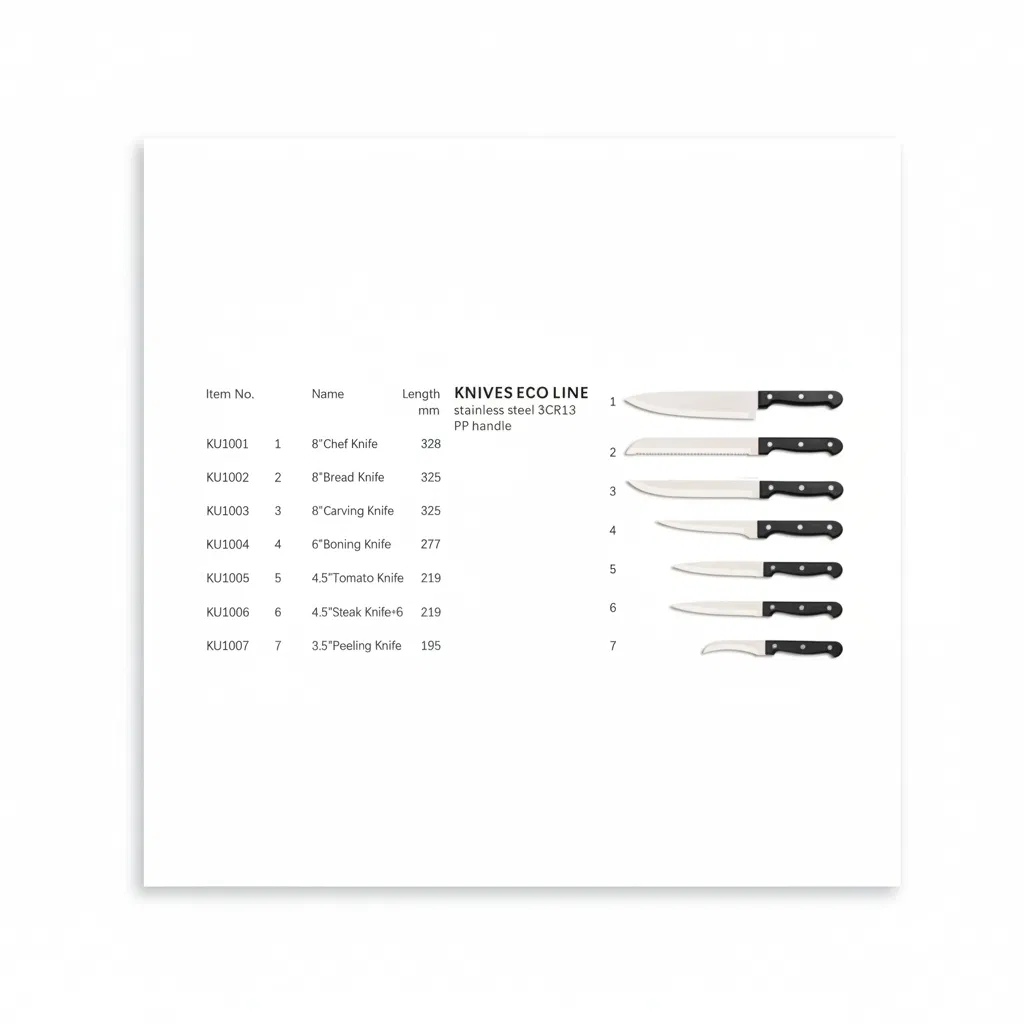 Customizable 8 Inch High Carbon Steel Meat Cleaver Knife