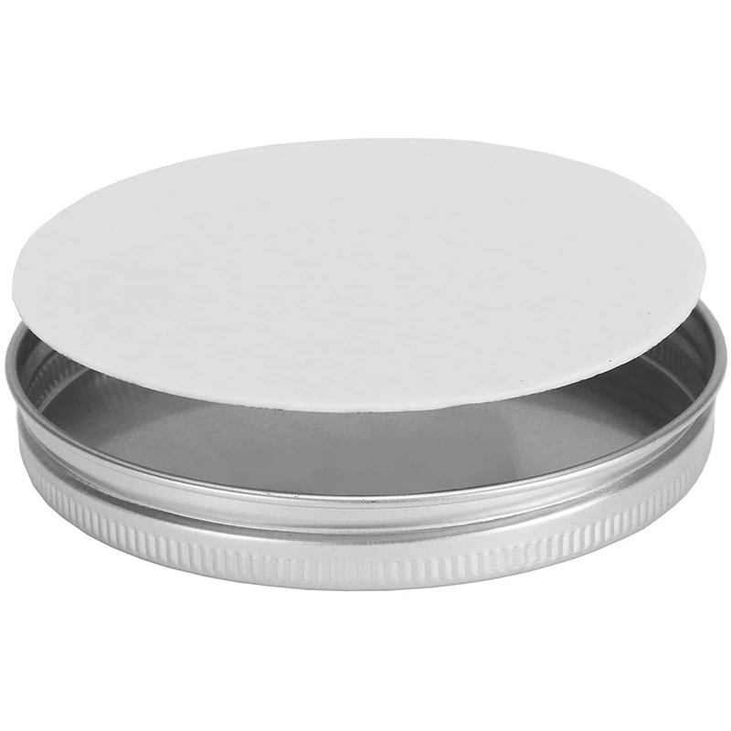 Hot Sale Clear Pet Plastic Jars with Silver Aluminum Lids for Food & Home Storage