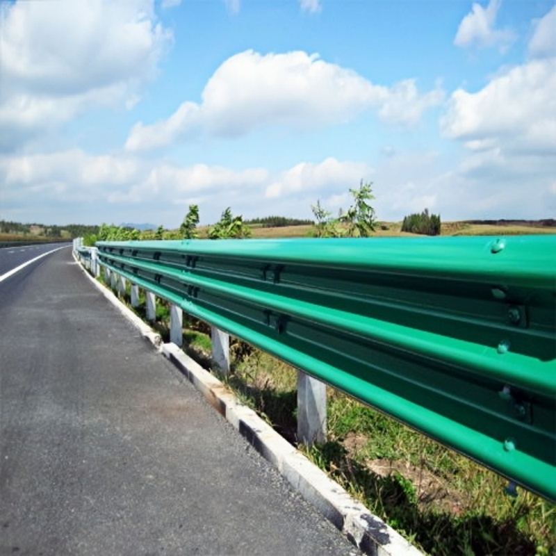 Bridge Guardrail W Beam Guardrail Highway Safety Guardrail Galvanized Anti-Collision Highway Guardrail Highway Protection W Beam Traffic