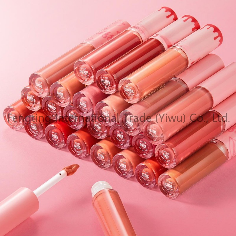 Hot Sale Factory OEM/ODM High Pigment Cream Matte Luxury Velvet Waterproof Made with Minerals and Herbs Liquid Lipstick