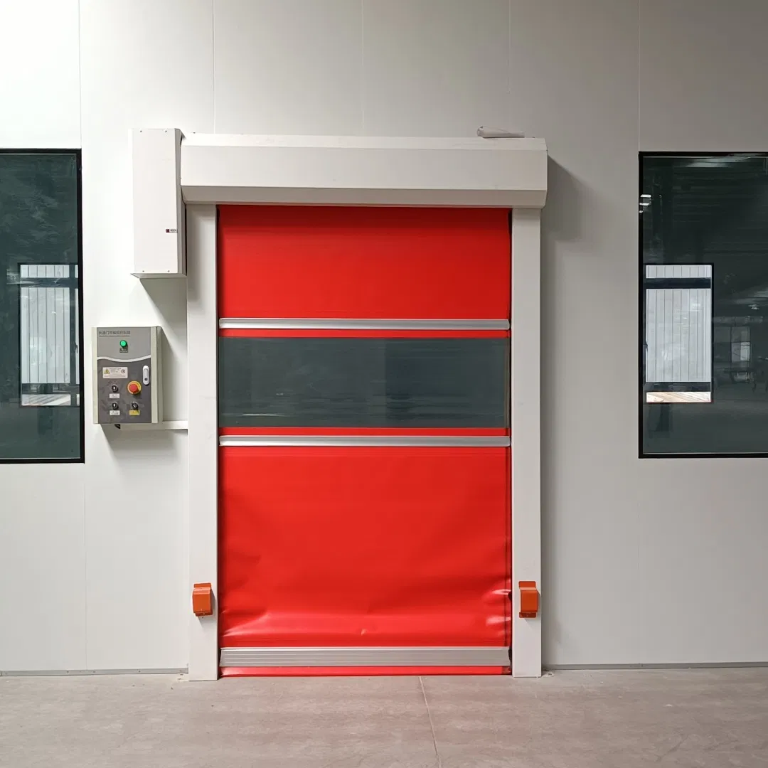 High Quality High-Speed PVC Roller Door with Safety Features for Warehouses