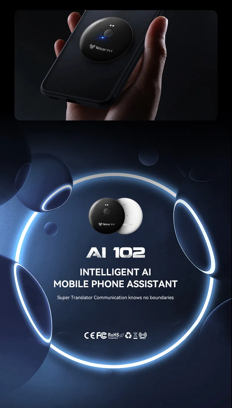 Face to Face Translation Coverage 50+Language Smart Ai Phone Assistant Translator