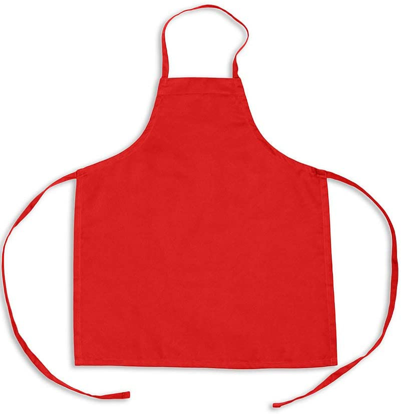 Polyester Cotton Cute Children Art Craft Painting Kids Apron