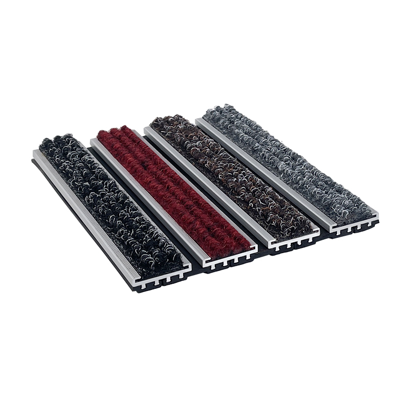 Dustproof Exterior Interior Aluminum Carpet Entrance Floor Door Mat