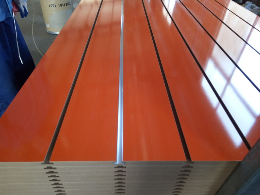 Huatian Melamine Face MDF Slotted