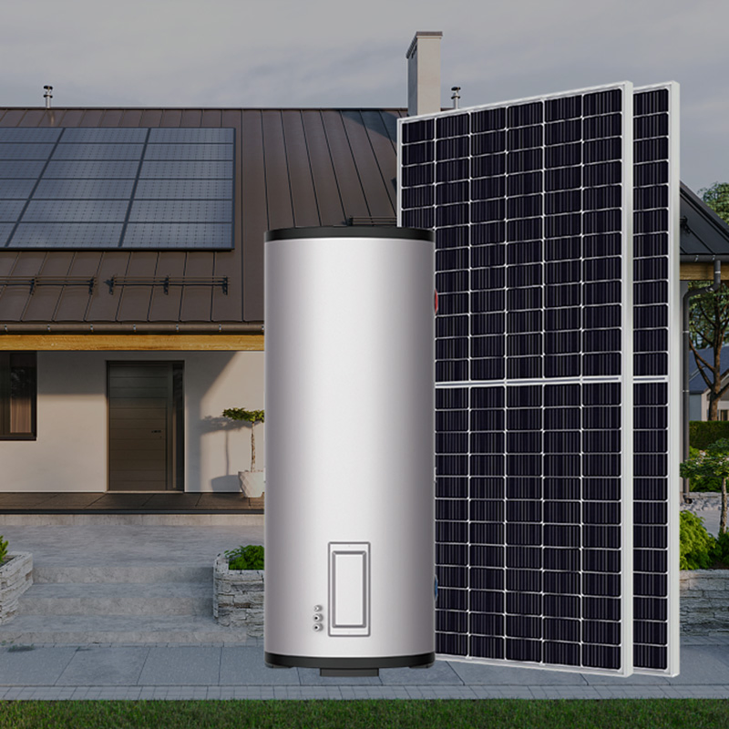 Солнечный водонагреватель большой емкости