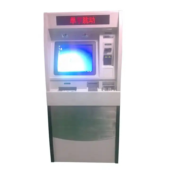 Hospital Entrance Hall Cash Payment Interactive Touch Screen Customized Kiosk Maker Cabinet