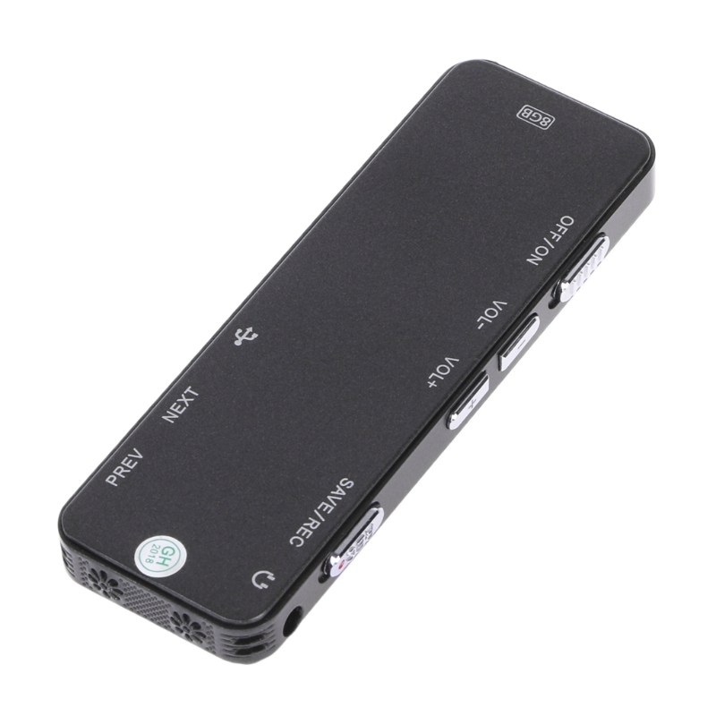 Диктофон 8GB с активацией голосом, MP3