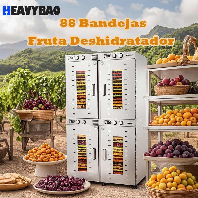 Heavybao Commercial Fruit Vegetable Meat Dryer Food Dehydrator Deshidratador Desidratar Mexico Argentina
