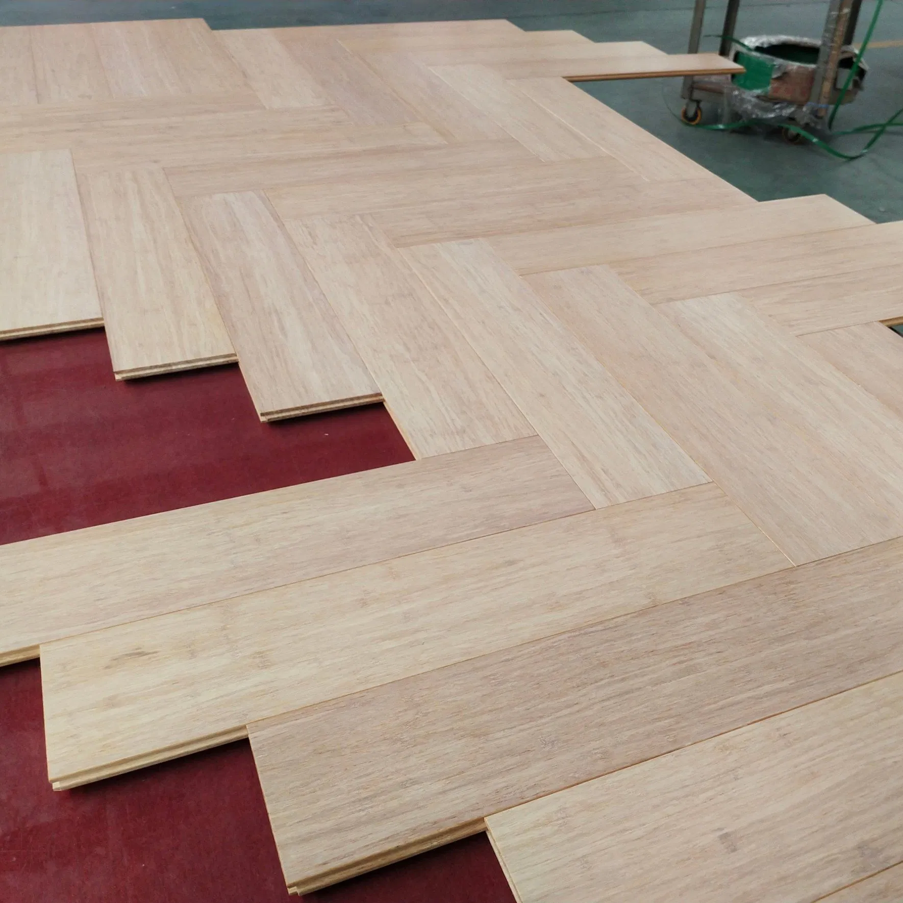 Паркетная доска из бамбука Carbonized Strand Woven