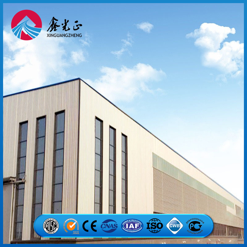 Standard Grid Modular Structural Arrangement Prefab/Prefabricated Metal Construction Steel Structure Storage Warehouse