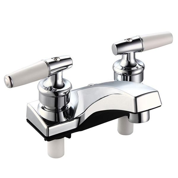 4" ABS Plastic Basin Faucet with Chrome Finish