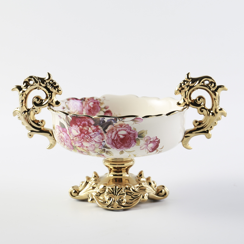 New Ceramic Dessert Plate Home Decoration Fruit Tray