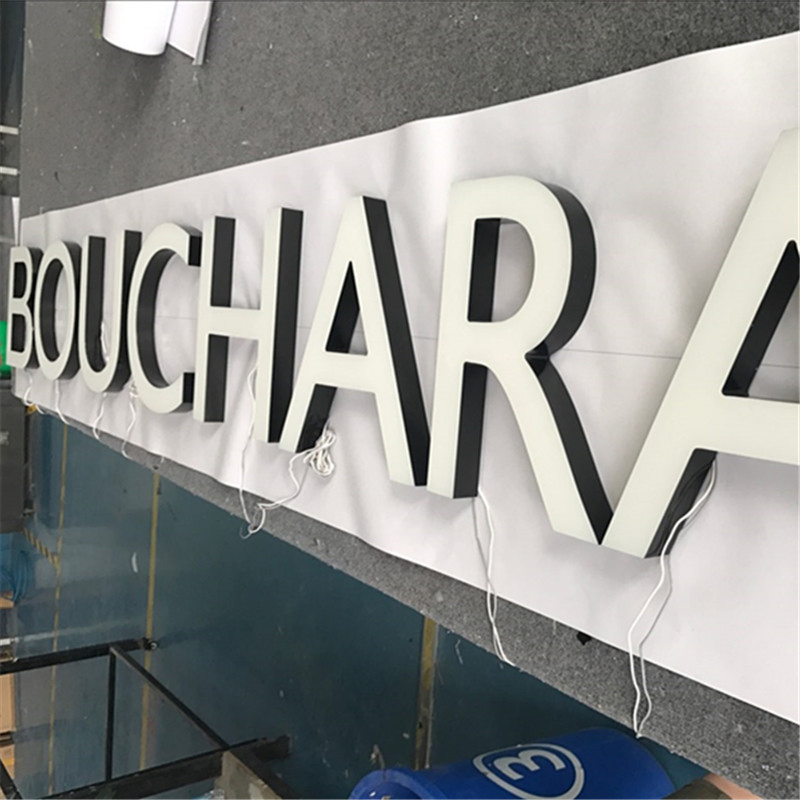 Custom Acrylic LED Signage Face Light Signage for Pharmacy